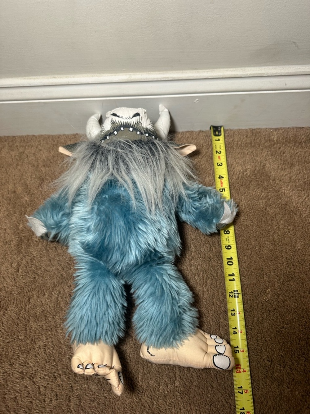 Where the Wild Things Are Bernard Blue Bull Plush Stuffed Toy Crocodile Creek 16 - Picture 5 of 7